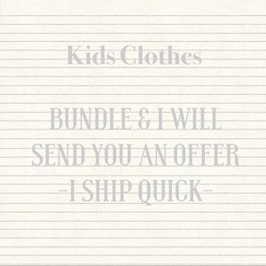 Bundle & save on anything in my shop!